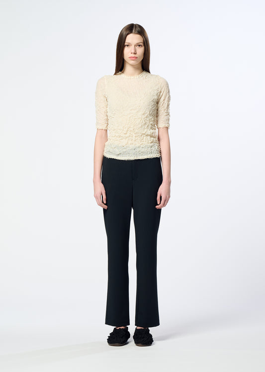KUMO SHIBORI KNIT SHEER、ウィメンズ_トップス_トップ、着用画像1