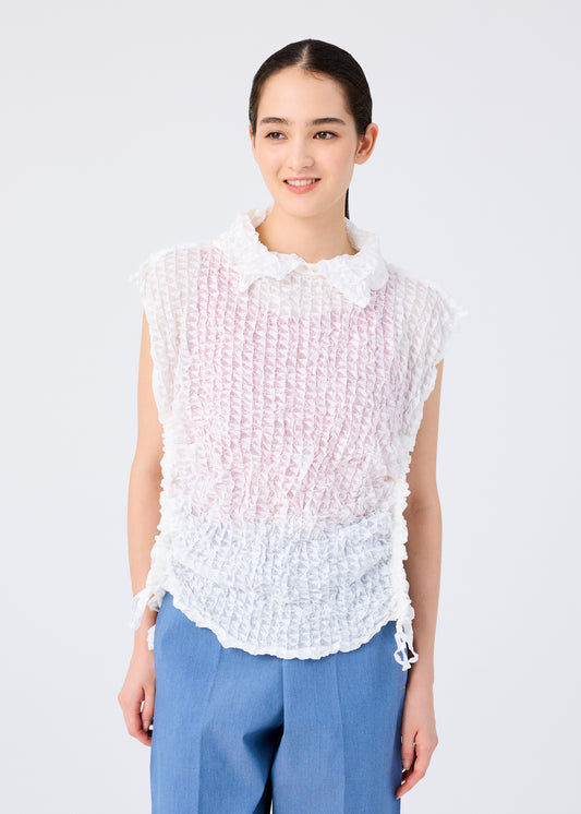 KALEIDOSCOPE LACE MERINGUE、ウィメンズ_トップス_トップ、着用画像1