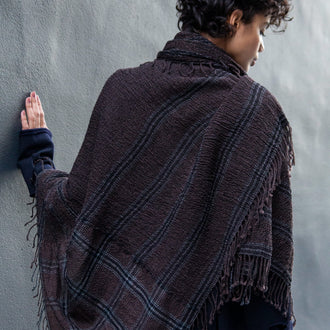 CREPE TARTAN STOLE