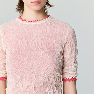 KUMO SHIBORI KNIT SHEER