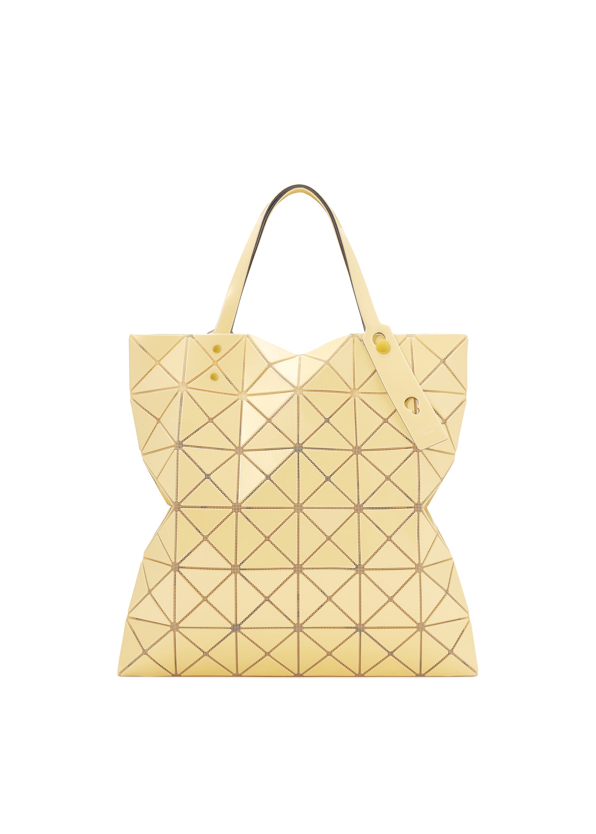 LUCENT ONE-TONE、バッグ&財布_トートバッグ、イエロー