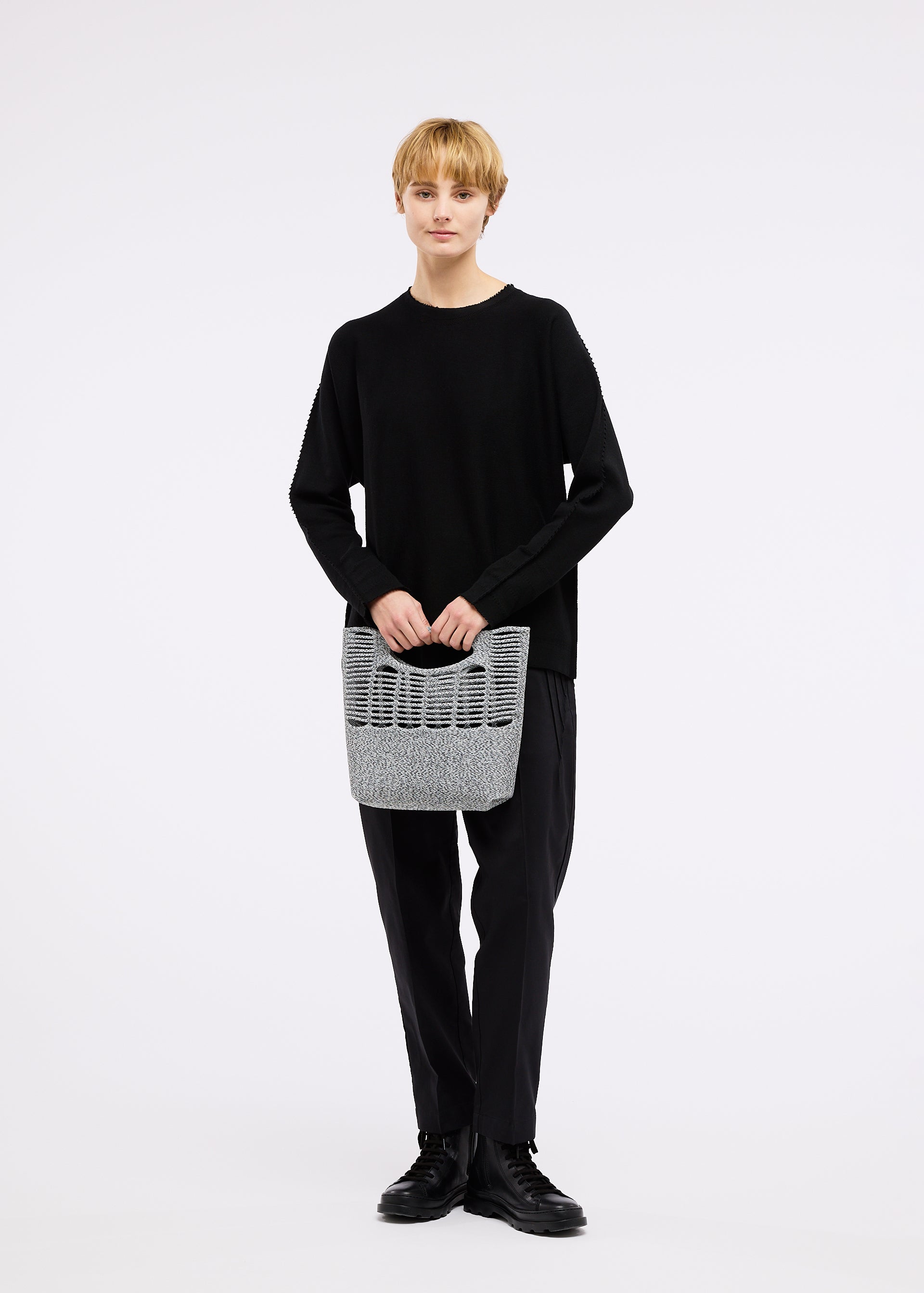 MOKKO MELANGE MIX、バッグ&財布_トートバッグ、着用画像1