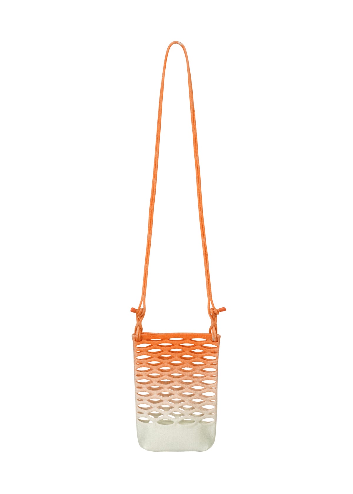 MOKKO NET GRADATION、バッグ&財布_ショルダーバッグ、オレンジ