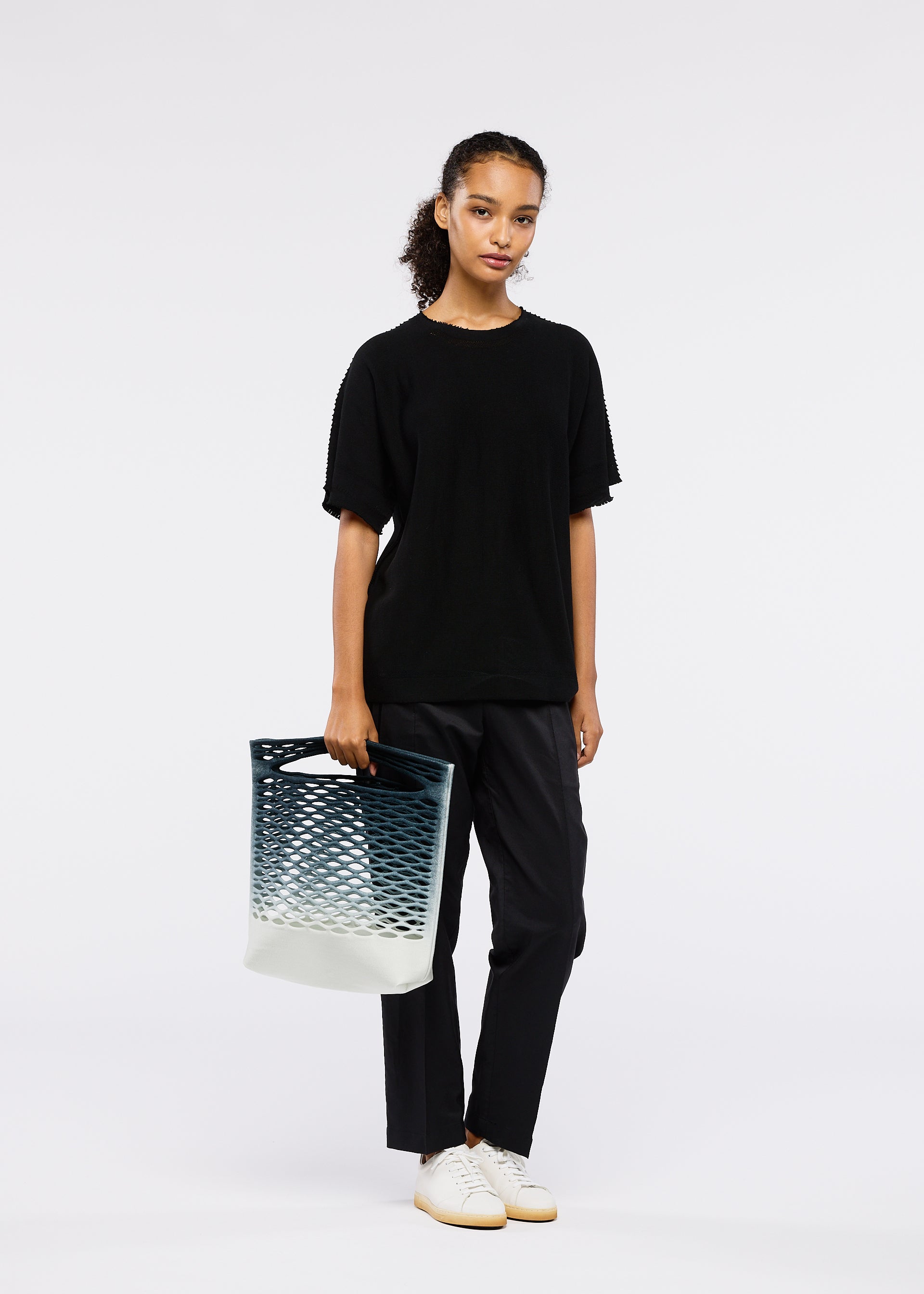 MOKKO NET GRADATION、バッグ&財布_トートバッグ、着用画像1