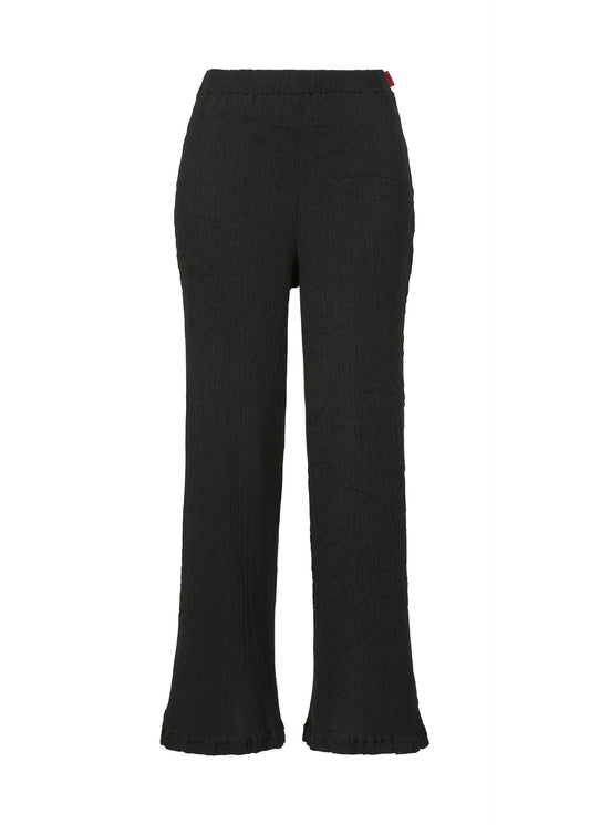 KYO CHIJIMI BASIC、ウィメンズ_パンツ、ブラック