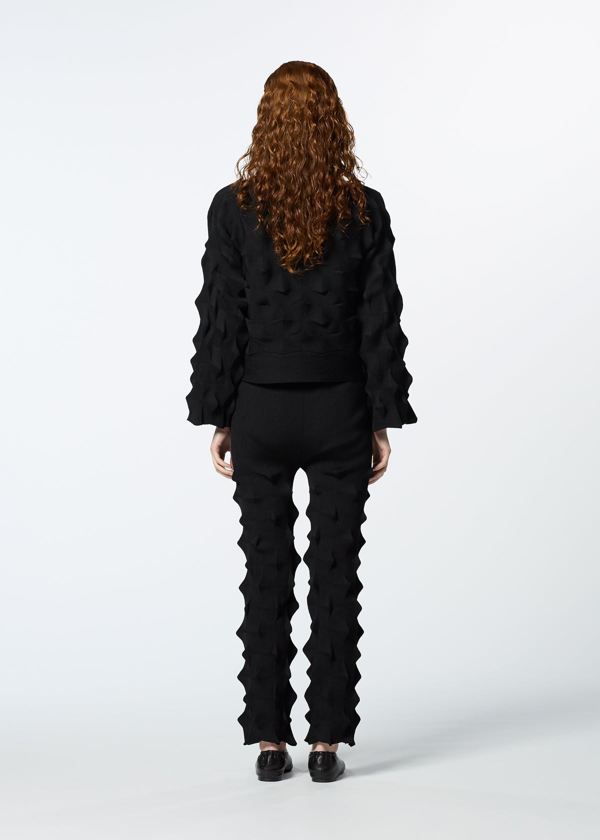 ZIG ZAG KNIT、ウィメンズ_パンツ、着用画像3