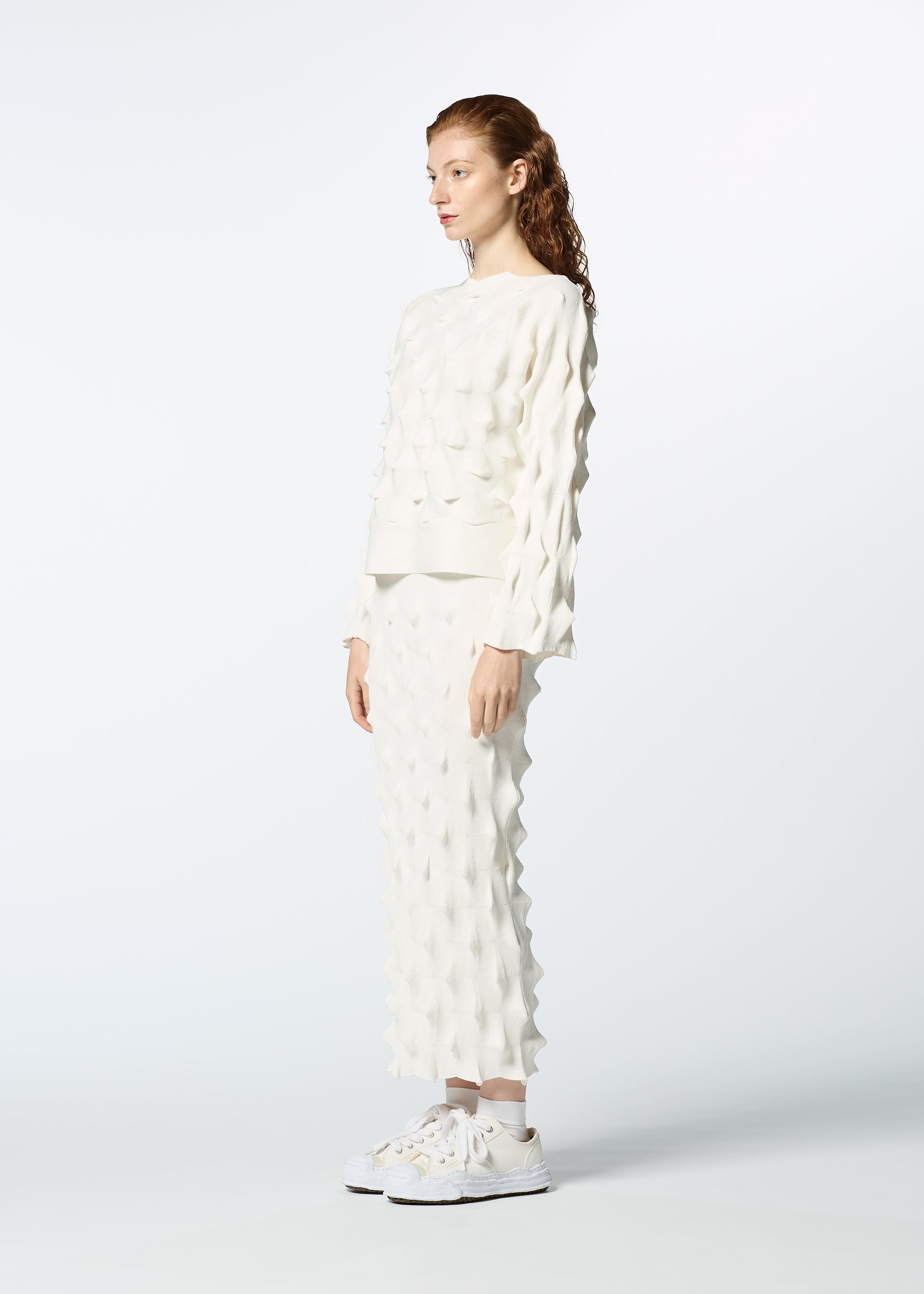 ZIG ZAG KNIT、ウィメンズ_スカート、着用画像2