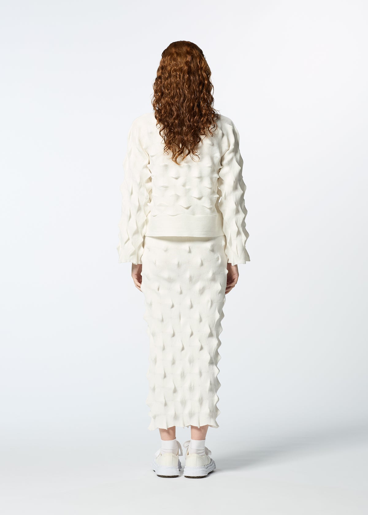 ZIG ZAG KNIT、ウィメンズ_スカート、着用画像3