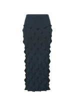 ZIG ZAG KNIT、ウィメンズ_スカート、ネイビー