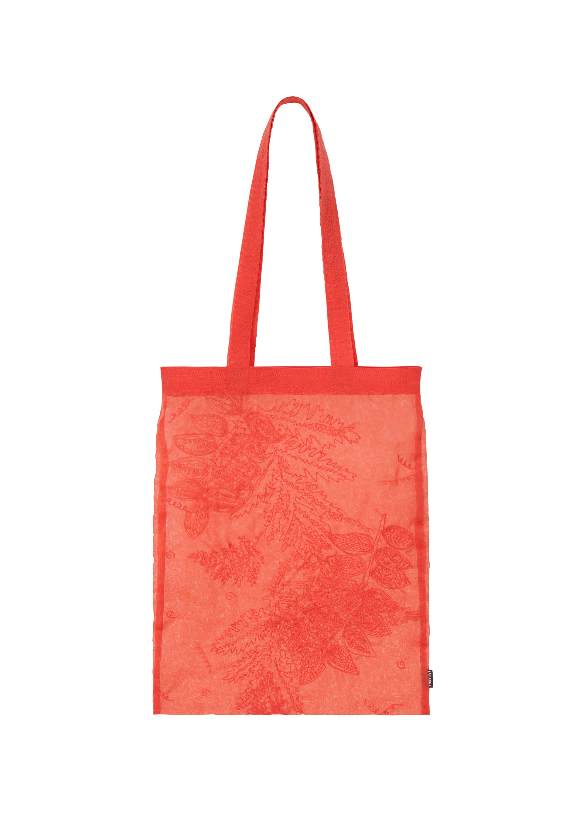 GLASSLEAF TOTE JANUARY、バッグ&財布_トートバッグ、レッド
