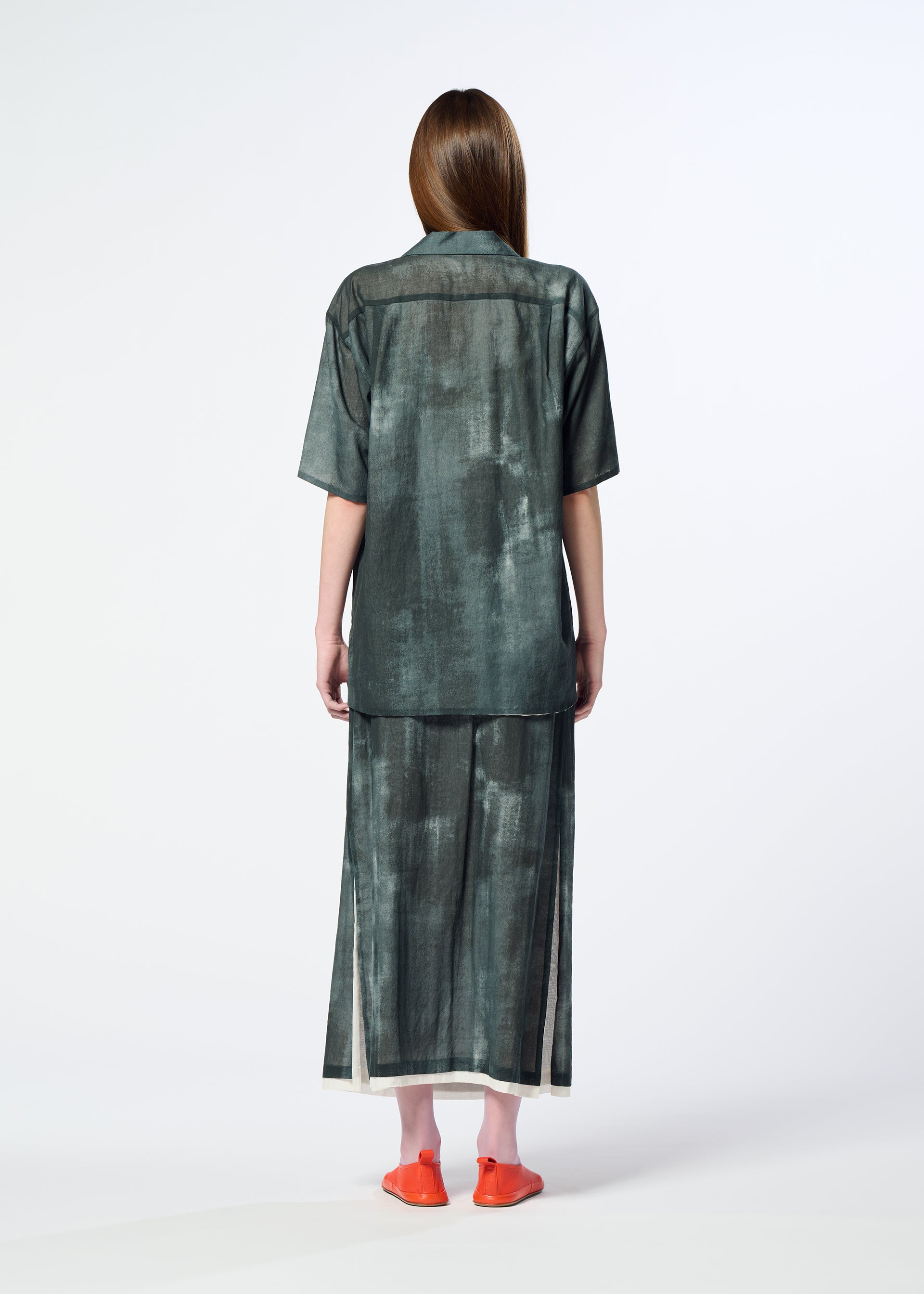 WALL WHITE HEM、ウィメンズ_スカート、着用画像3