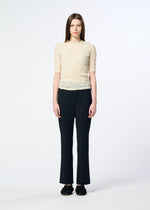 KUMO SHIBORI KNIT SHEER、ウィメンズ_トップス_トップ、着用画像1