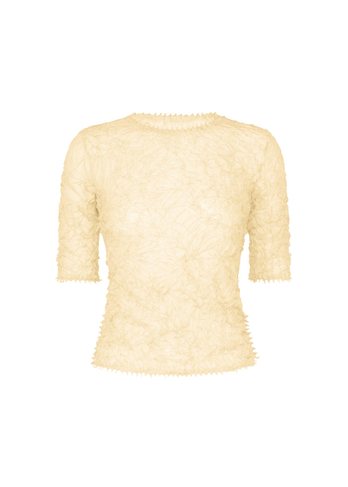 KUMO SHIBORI KNIT SHEER、ウィメンズ_トップス_トップ、ホワイト
