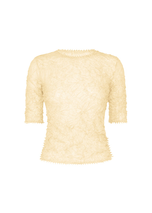 KUMO SHIBORI KNIT SHEER、ウィメンズ_トップス_トップ、ホワイト