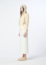 KUMO SHIBORI KNIT SHEER、ウィメンズ_トップス_カーディガン、着用画像2