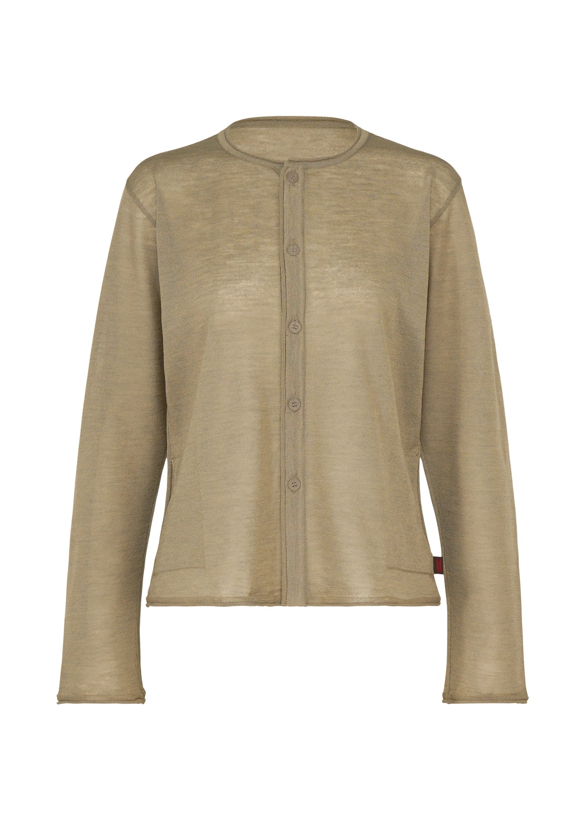 AIRY POCKET LAYERS、ウィメンズ_トップス_カーディガン、ブラウン