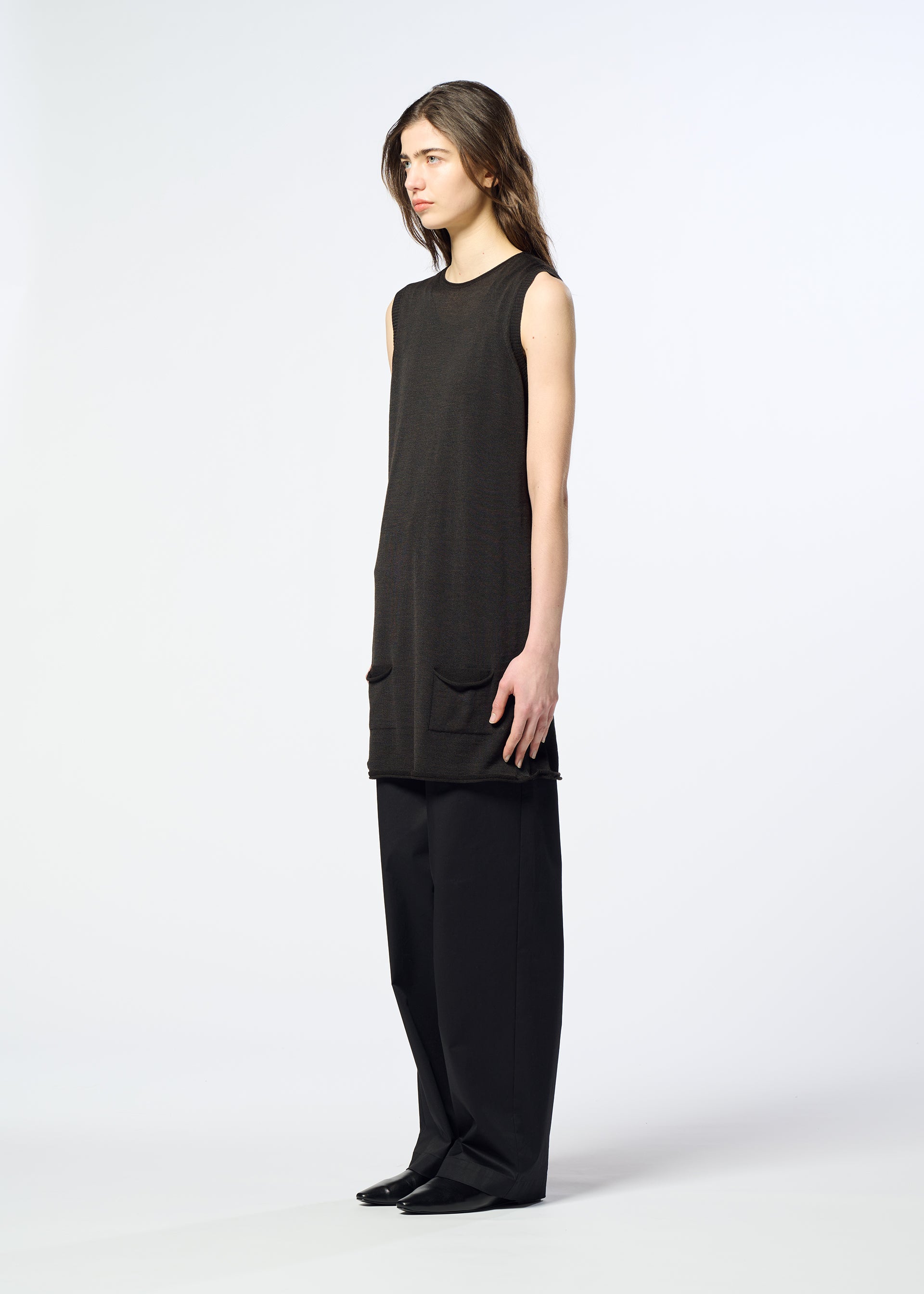 AIRY POCKET LAYERS、ウィメンズ_トップス_チュニック、着用画像2