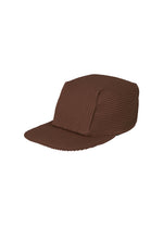 PLEATS CAP、アクセサリー&その他_帽子、ブラウン