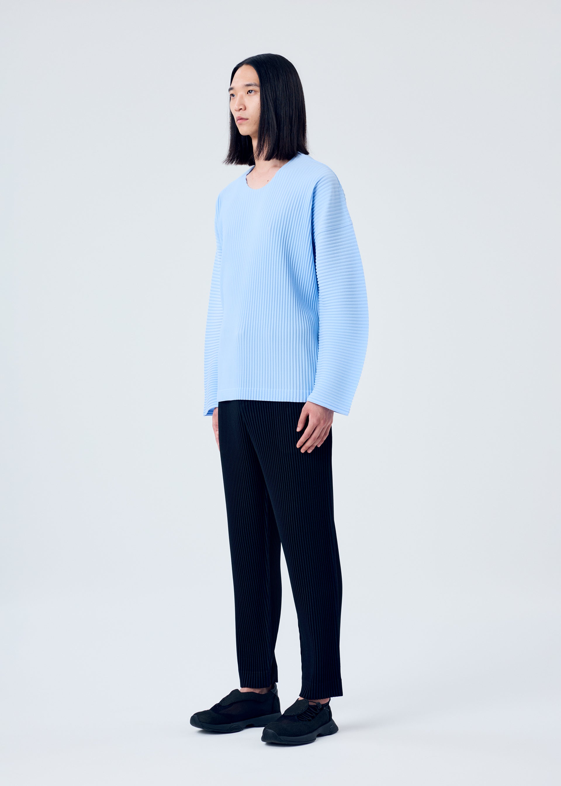 WOOL LIKE LIGHT、メンズ_パンツ、着用画像2