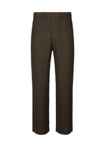 TAILORED PLEATS 2、メンズ_パンツ、ブラウン