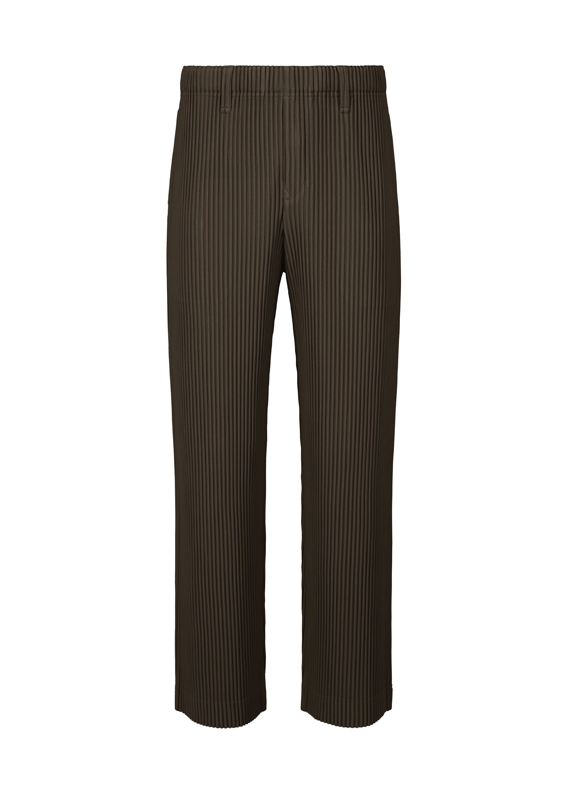 TAILORED PLEATS 2、メンズ_パンツ、ブラウン