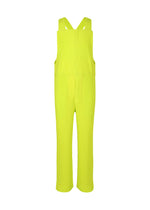 PLEATS BOTTOMS 1、メンズ_ジャンプスーツ、イエロー