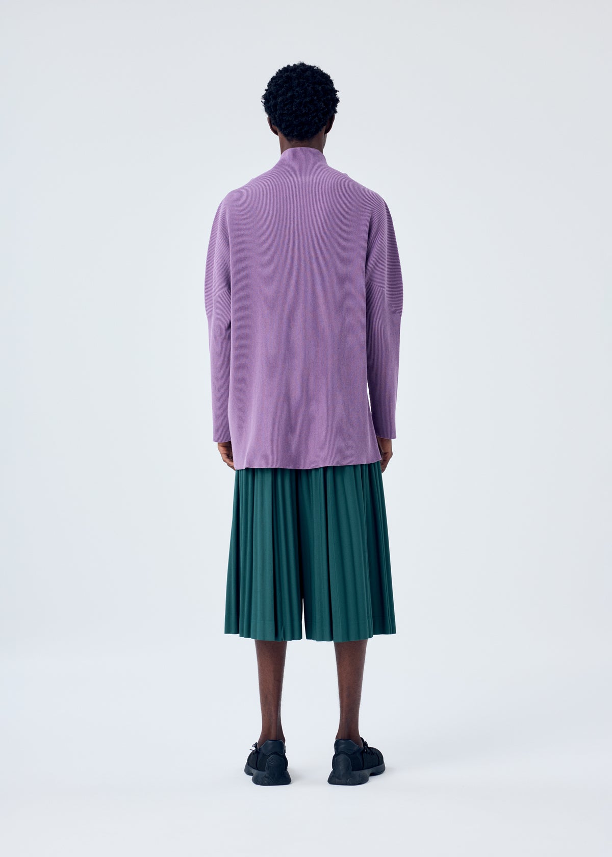 BASIC KNIT、メンズ_ニット、着用画像3