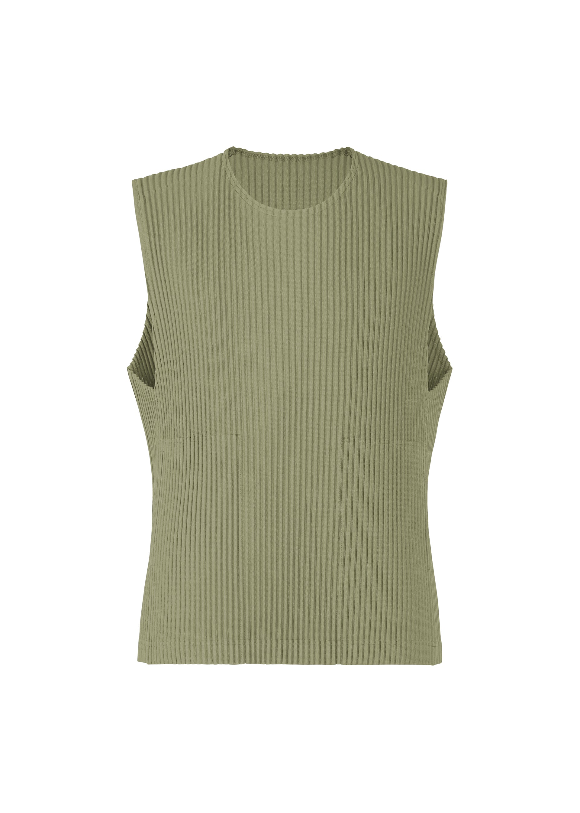 TAILORED PLEATS 2、メンズ_トップス_ベスト、グリーン