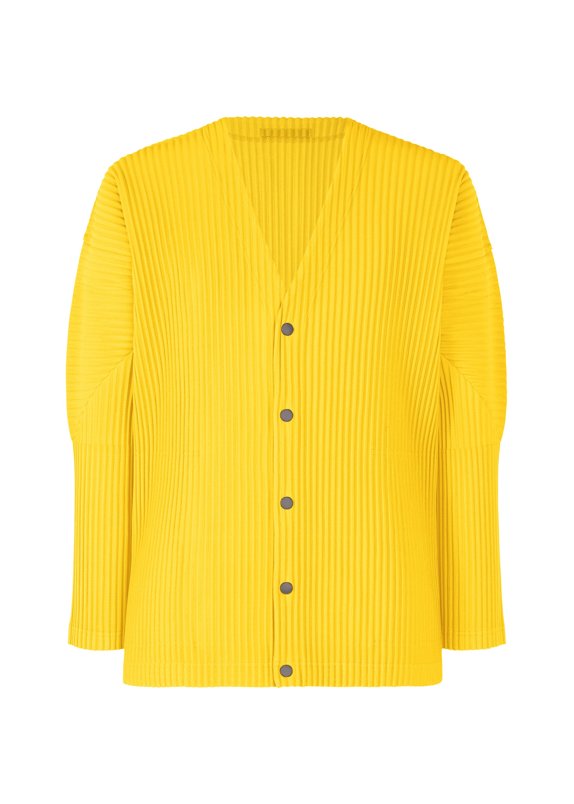 COLOR PLEATS、メンズ_トップス_カーディガン、イエロー