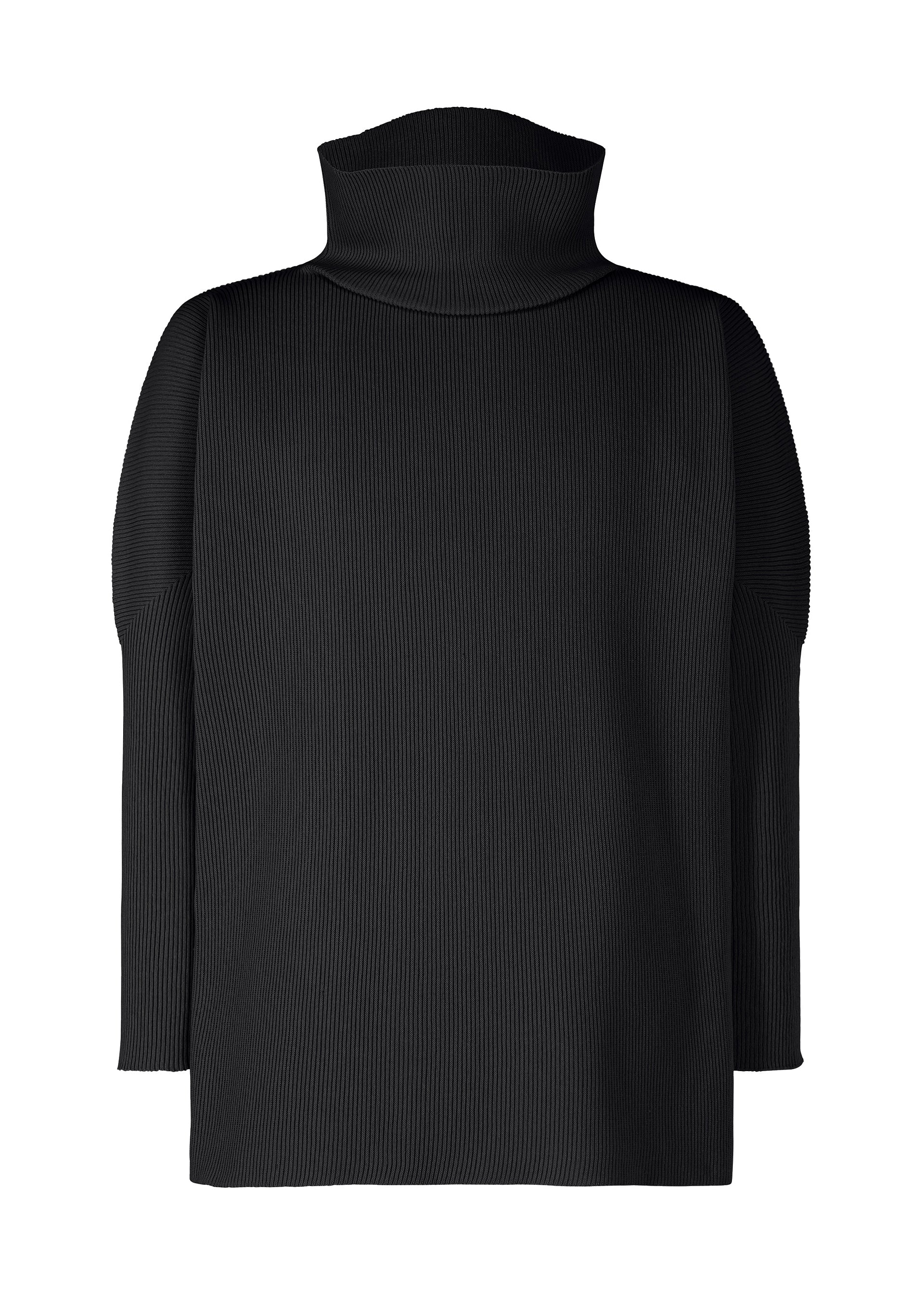 BASIC KNIT、メンズ_ニット、ブラック