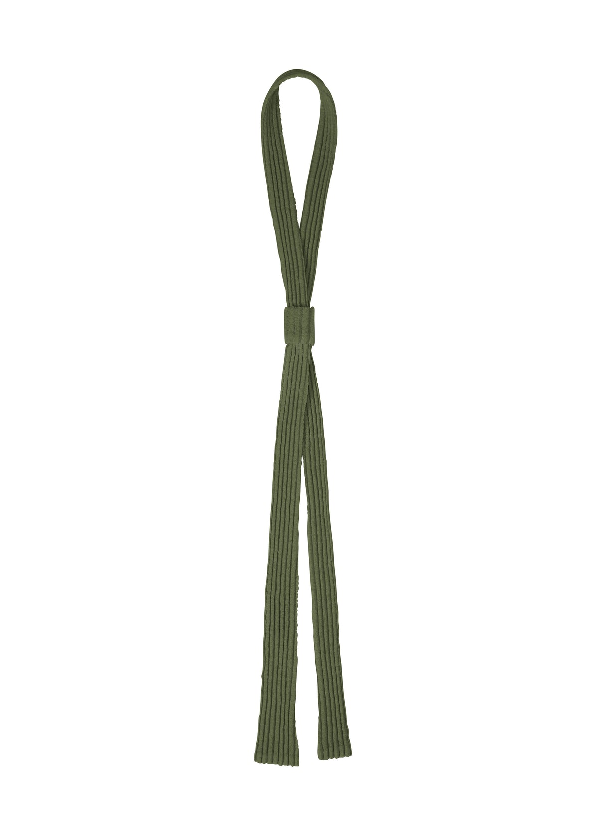 PLEATED SEERSUCKER TIE、アクセサリー&その他_その他、グリーン