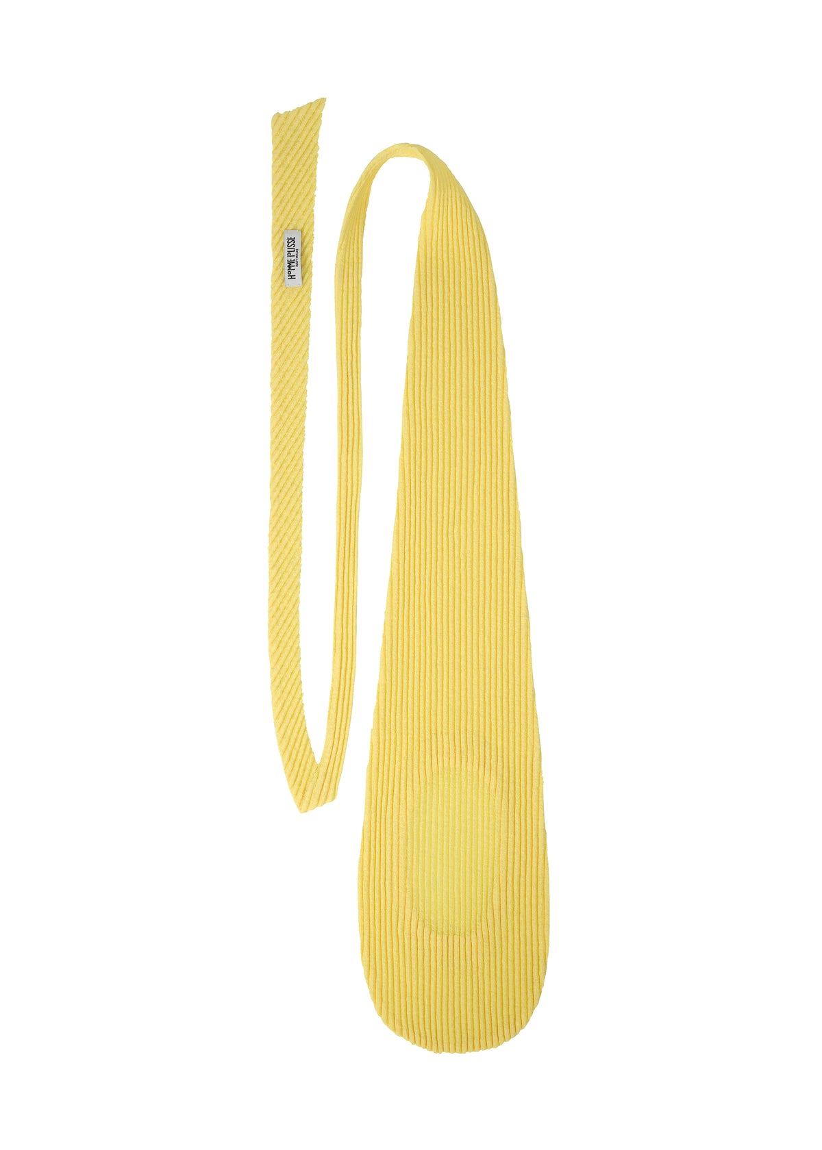 PLEATED SEERSUCKER TIE、アクセサリー&その他_その他、イエロー