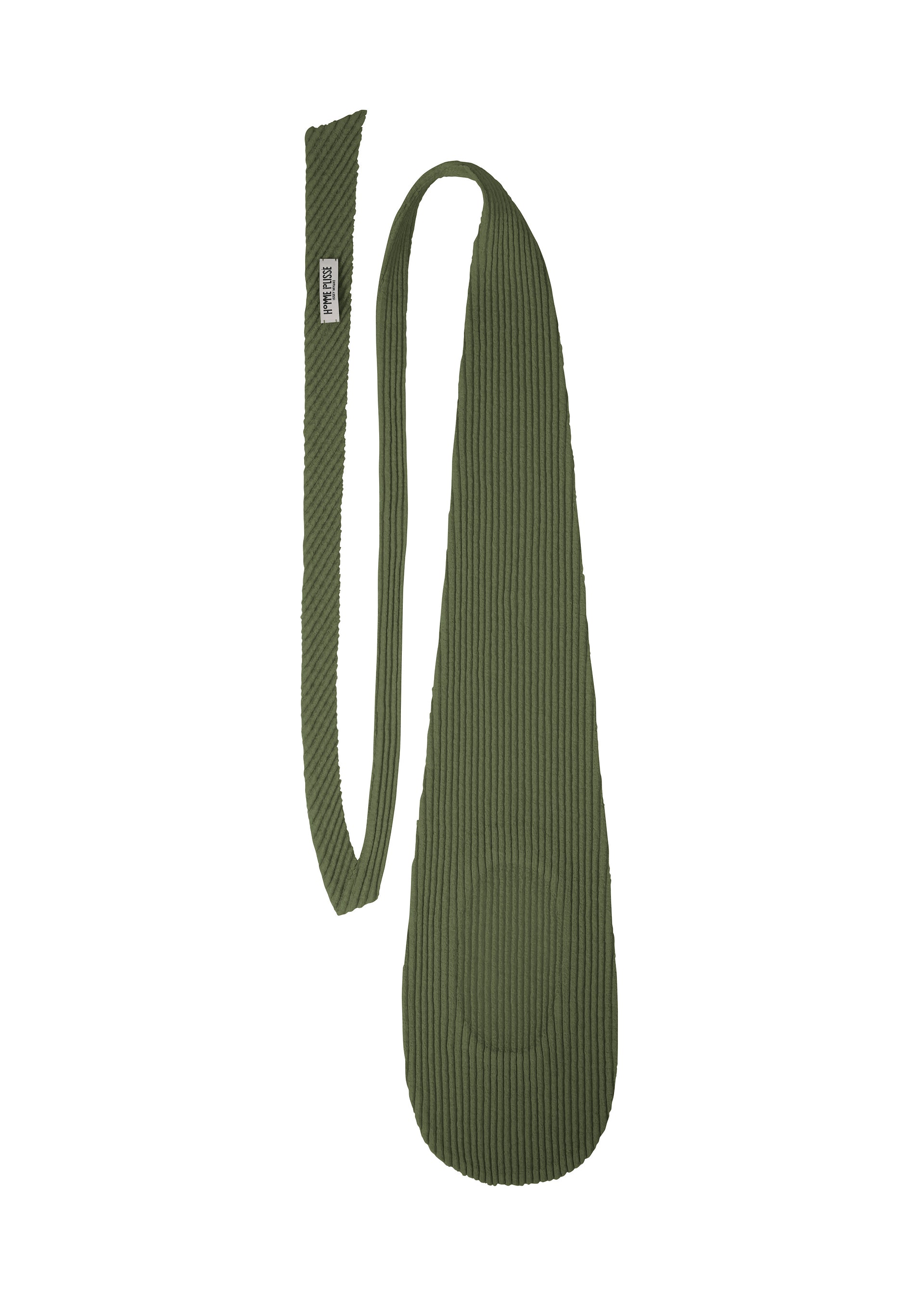 PLEATED SEERSUCKER TIE、アクセサリー&その他_その他、グリーン