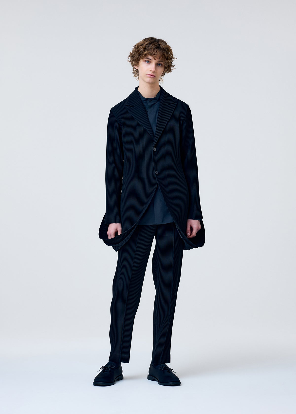 TUXEDO PLEATS、メンズ_ジャケット&コート_ジャケット＆ブルゾン、着用画像3