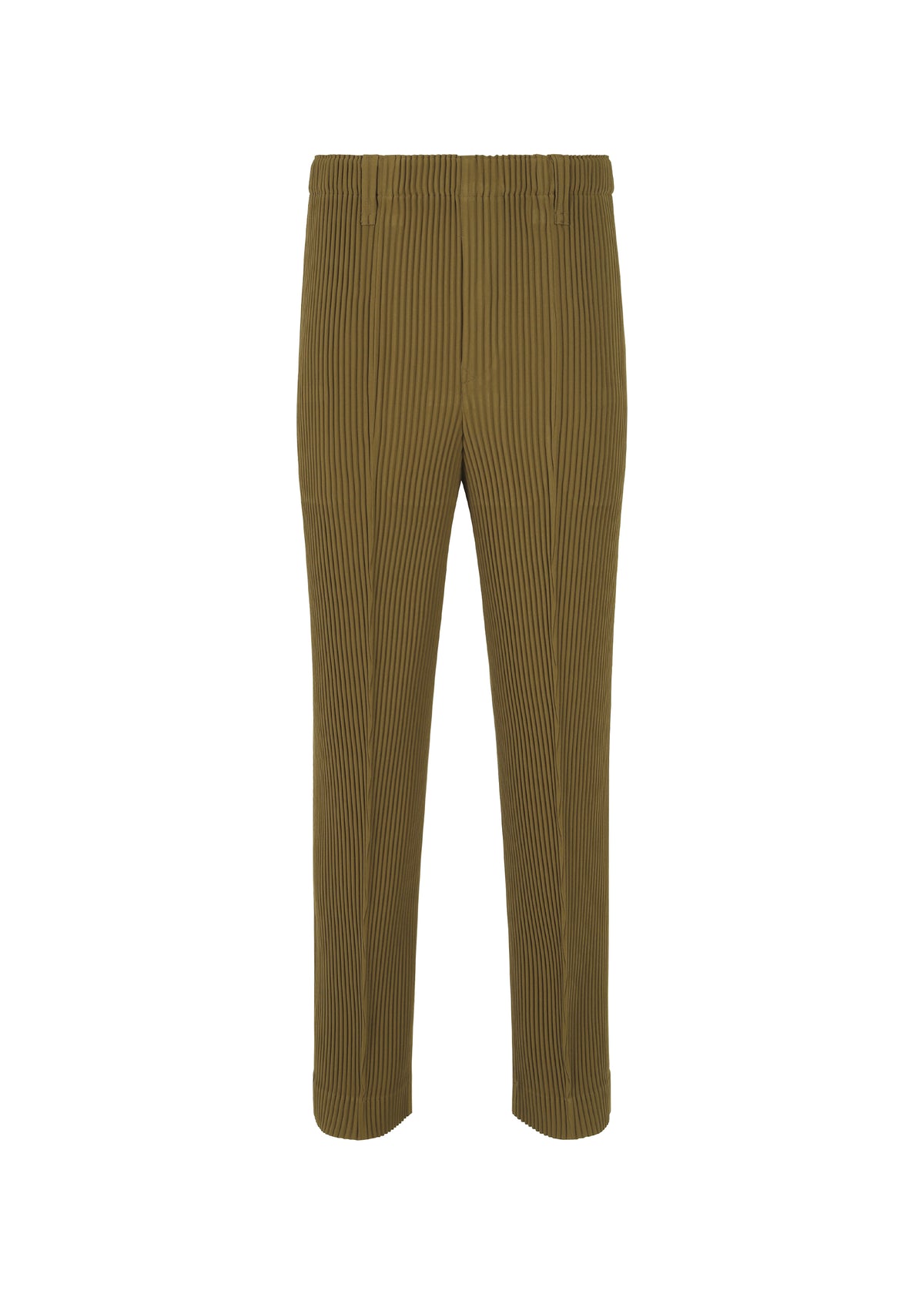 TUXEDO PLEATS、メンズ_パンツ、カーキ