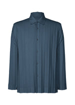 EDGE ENSEMBLE、メンズ_トップス_シャツ、ネイビー