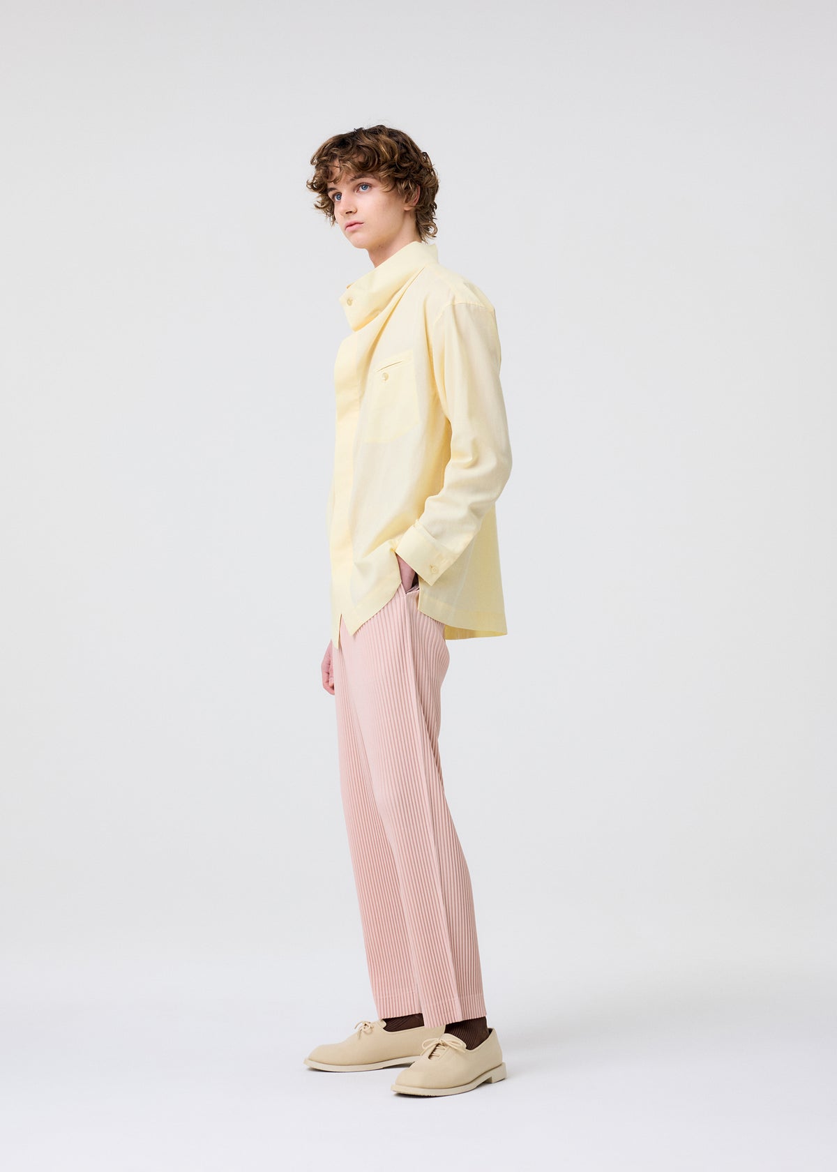PL RAMIE SHIRT、メンズ_トップス_シャツ、着用画像2