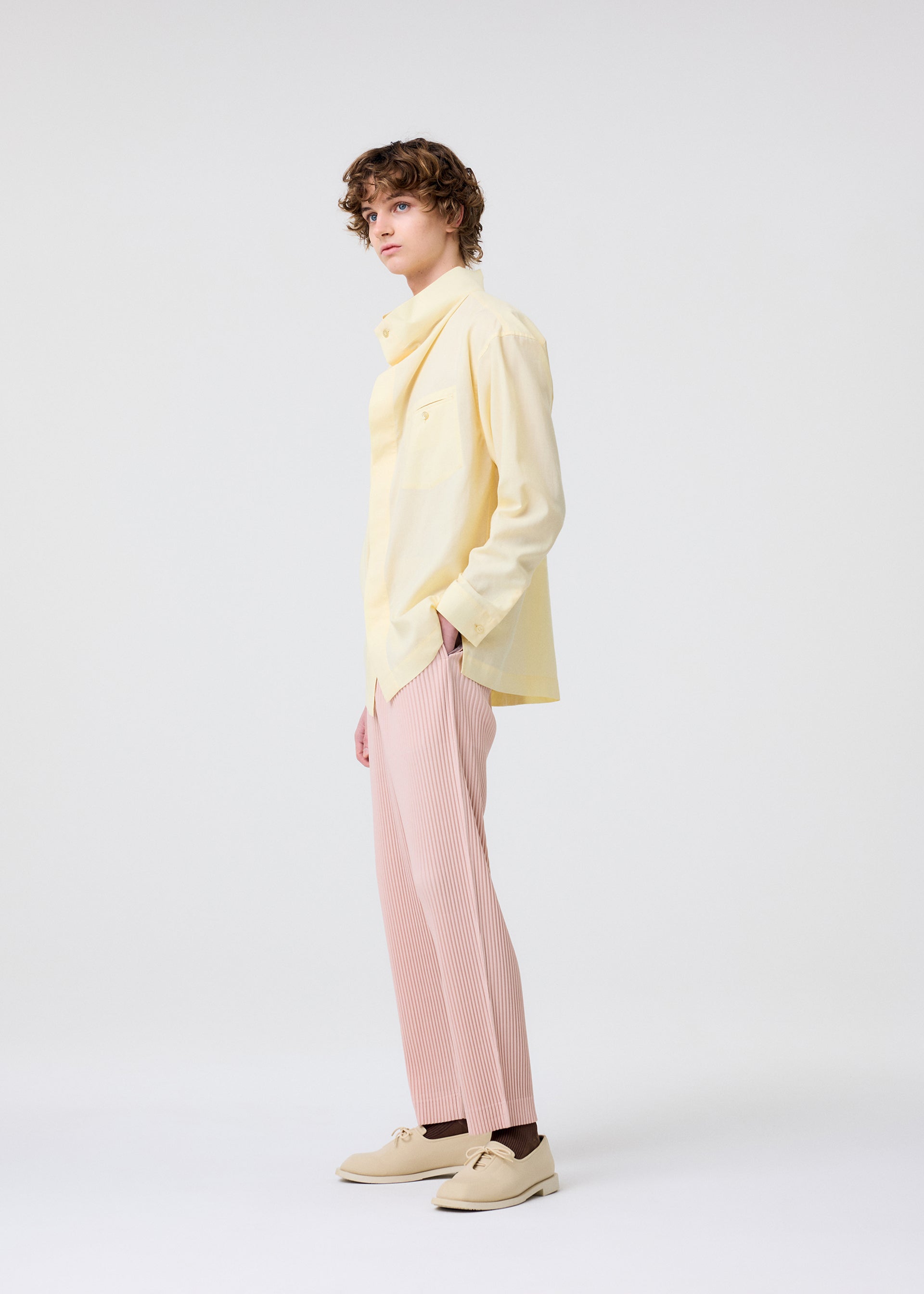 PL RAMIE SHIRT、メンズ_トップス_シャツ、着用画像2