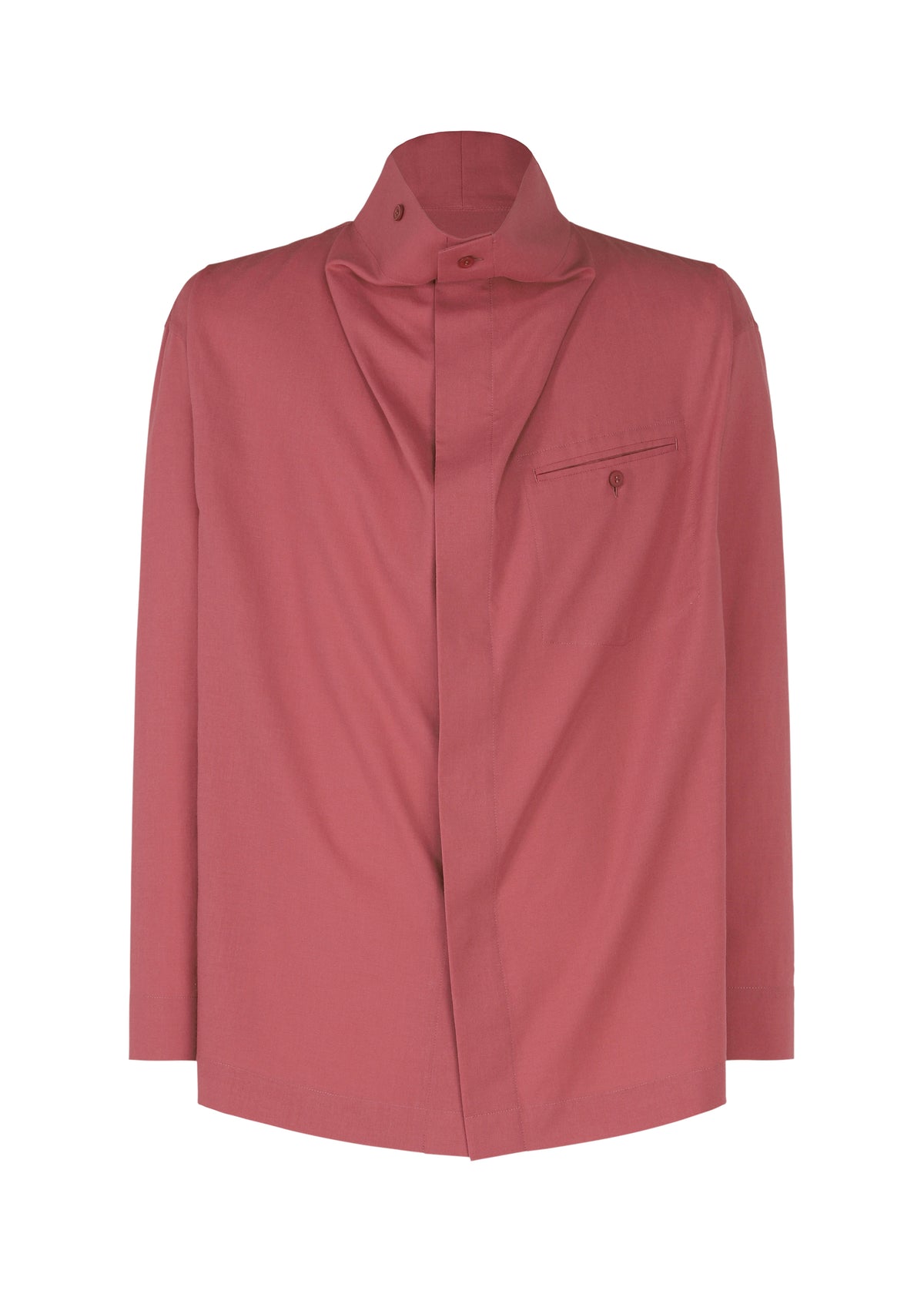 PL RAMIE SHIRT、メンズ_トップス_シャツ、レッド