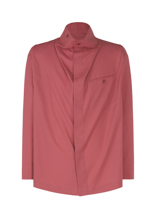 PL RAMIE SHIRT、メンズ_トップス_シャツ、レッド