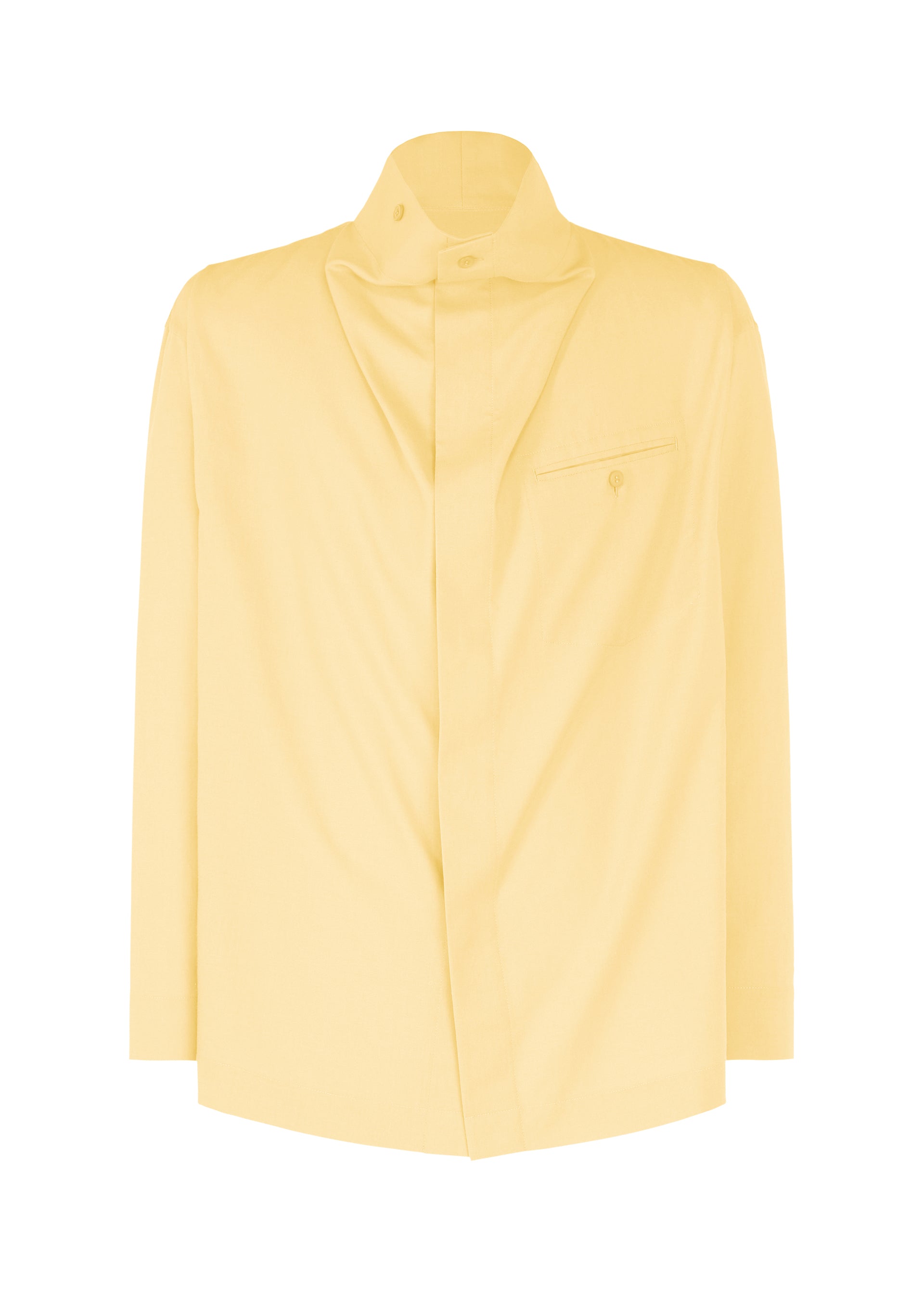 PL RAMIE SHIRT、メンズ_トップス_シャツ、イエロー