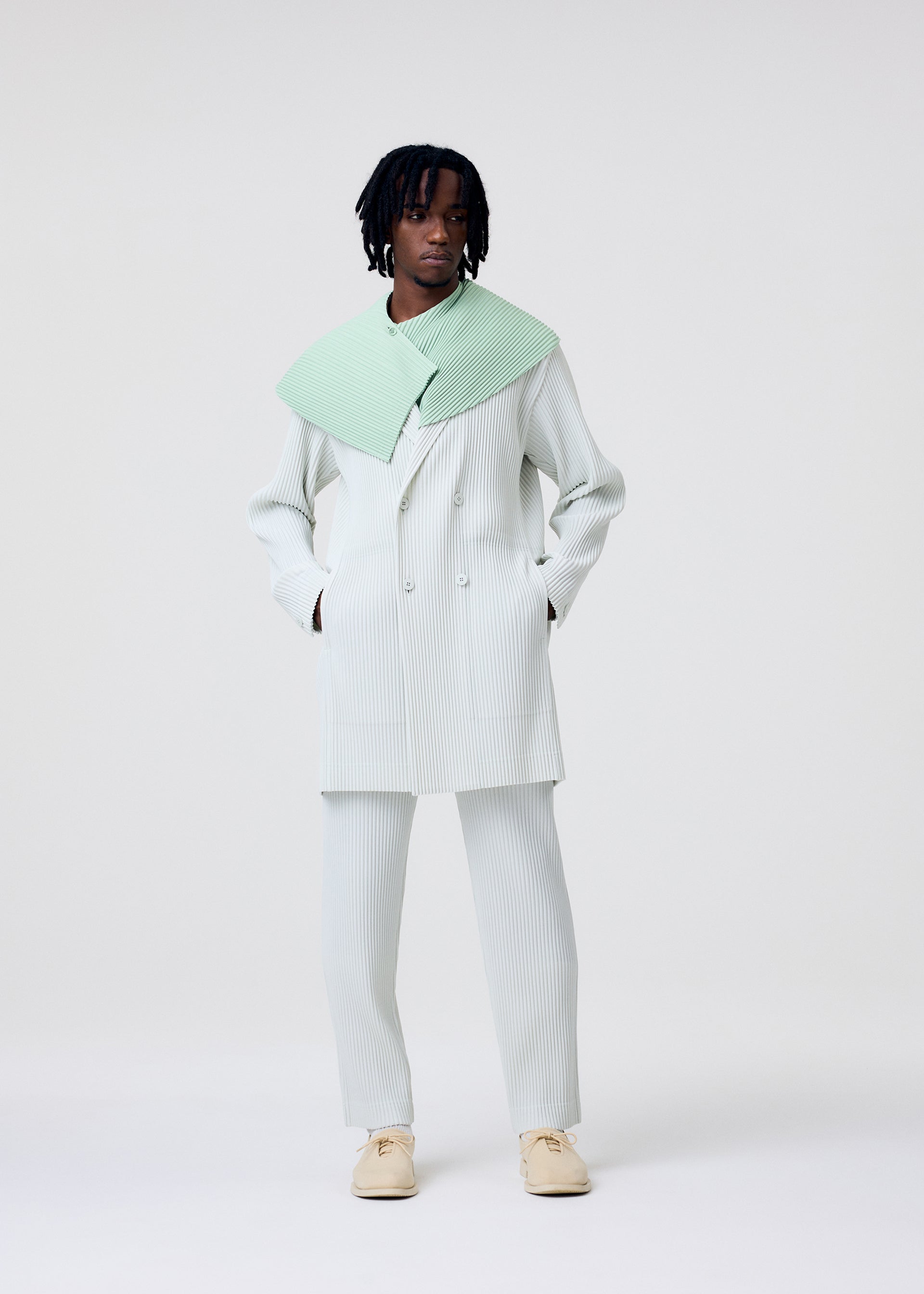 TAILORED PLEATS 3、メンズ_ジャケット&コート_ジャケット＆ブルゾン、着用画像1
