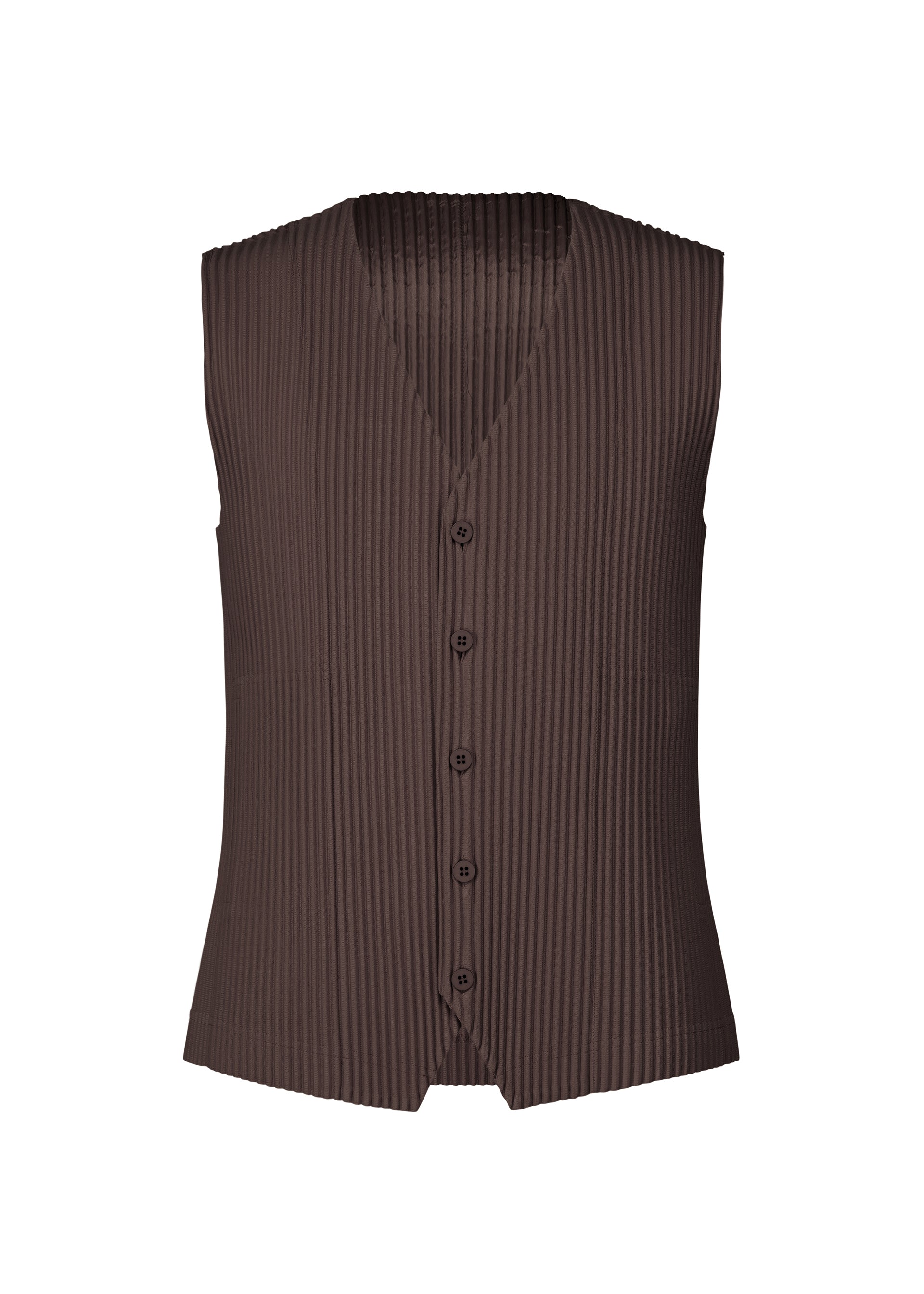 TAILORED PLEATS 2、メンズ_トップス_ベスト、ブラック