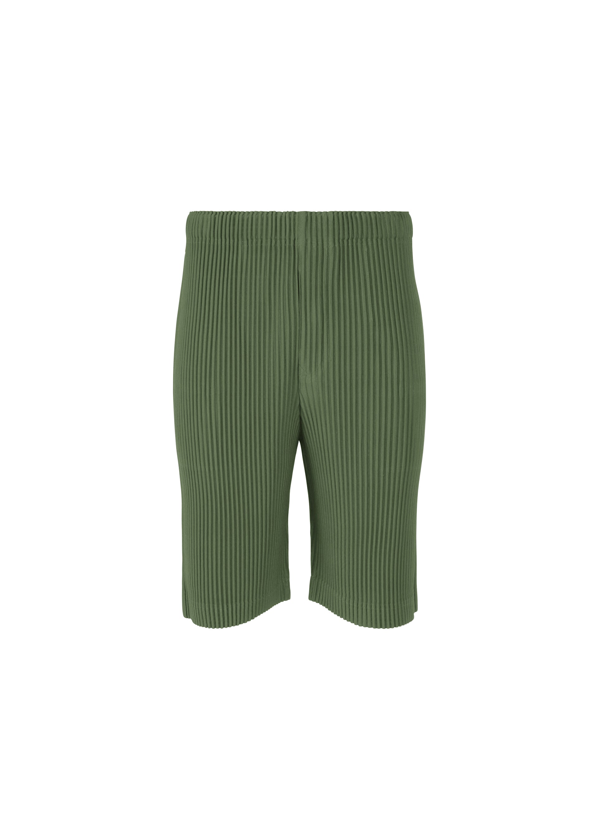COLOR PLEATS 2、メンズ_パンツ、カーキ