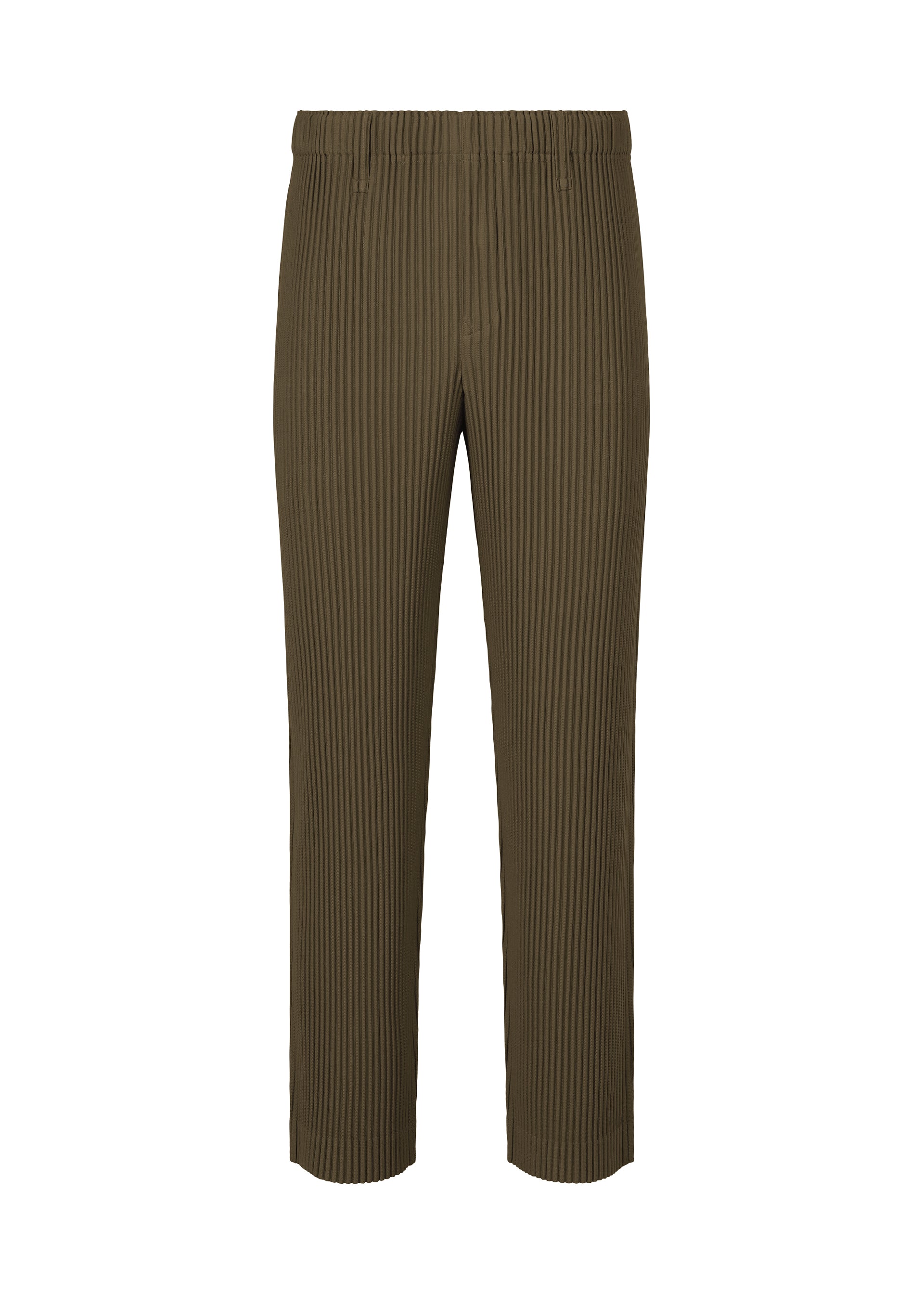 TAILORED PLEATS 3、メンズ_パンツ、オレンジ