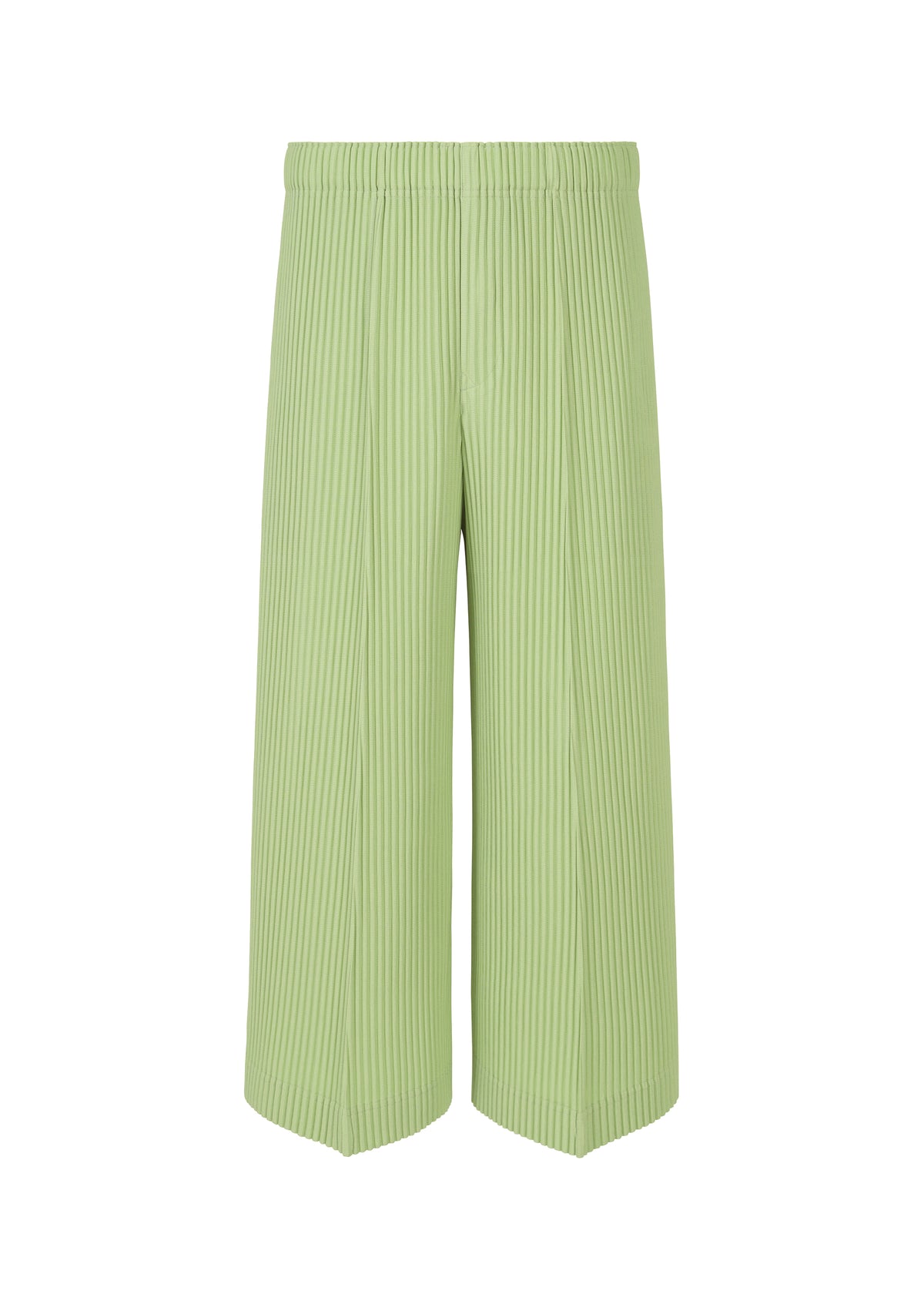 PLEATS BOTTOMS 2、メンズ_パンツ、グリーン