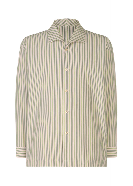 STRIPE JERSEY、メンズ_トップス_シャツ、グリーン