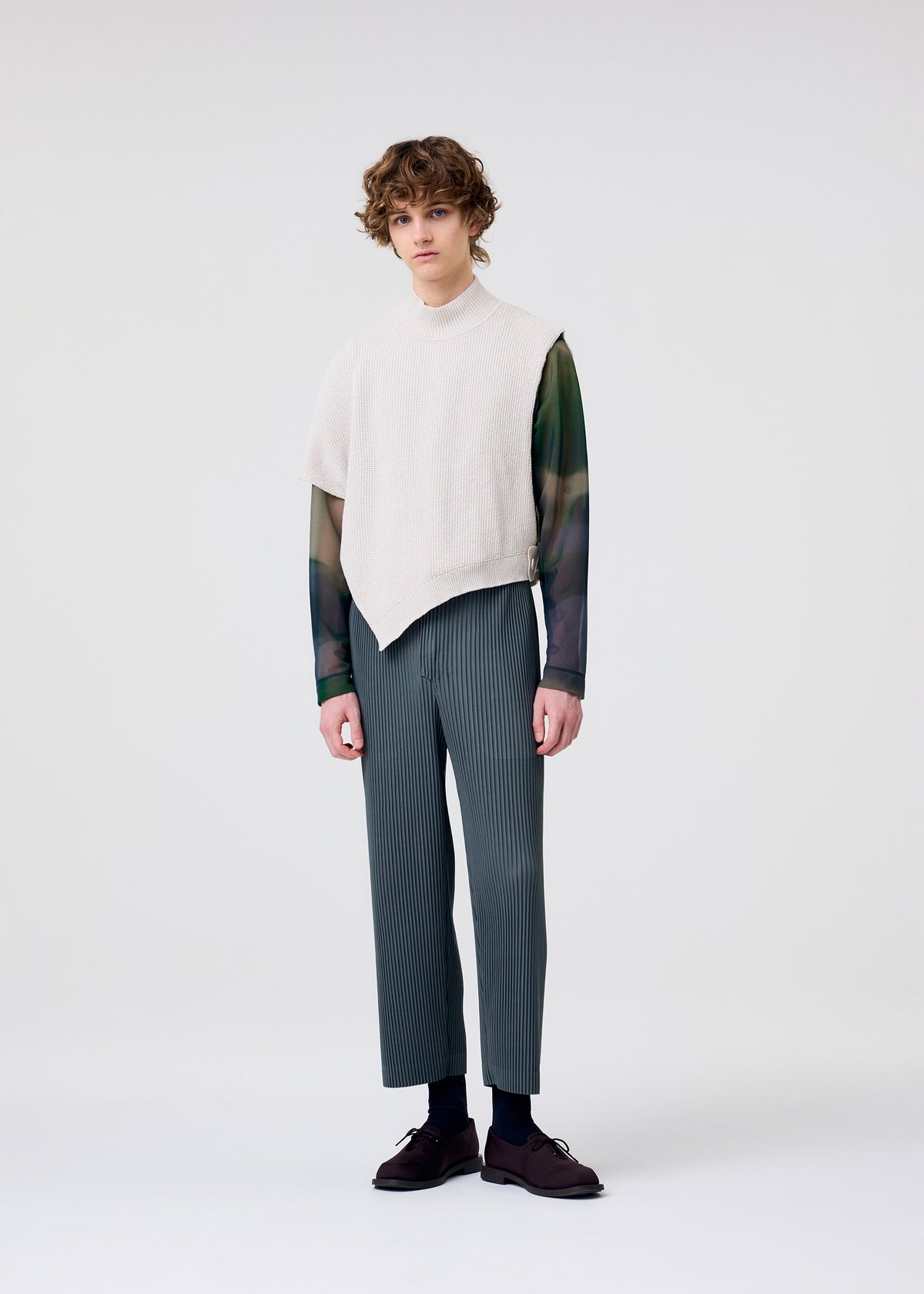 WAFER KNIT、メンズ_ニット、着用画像1