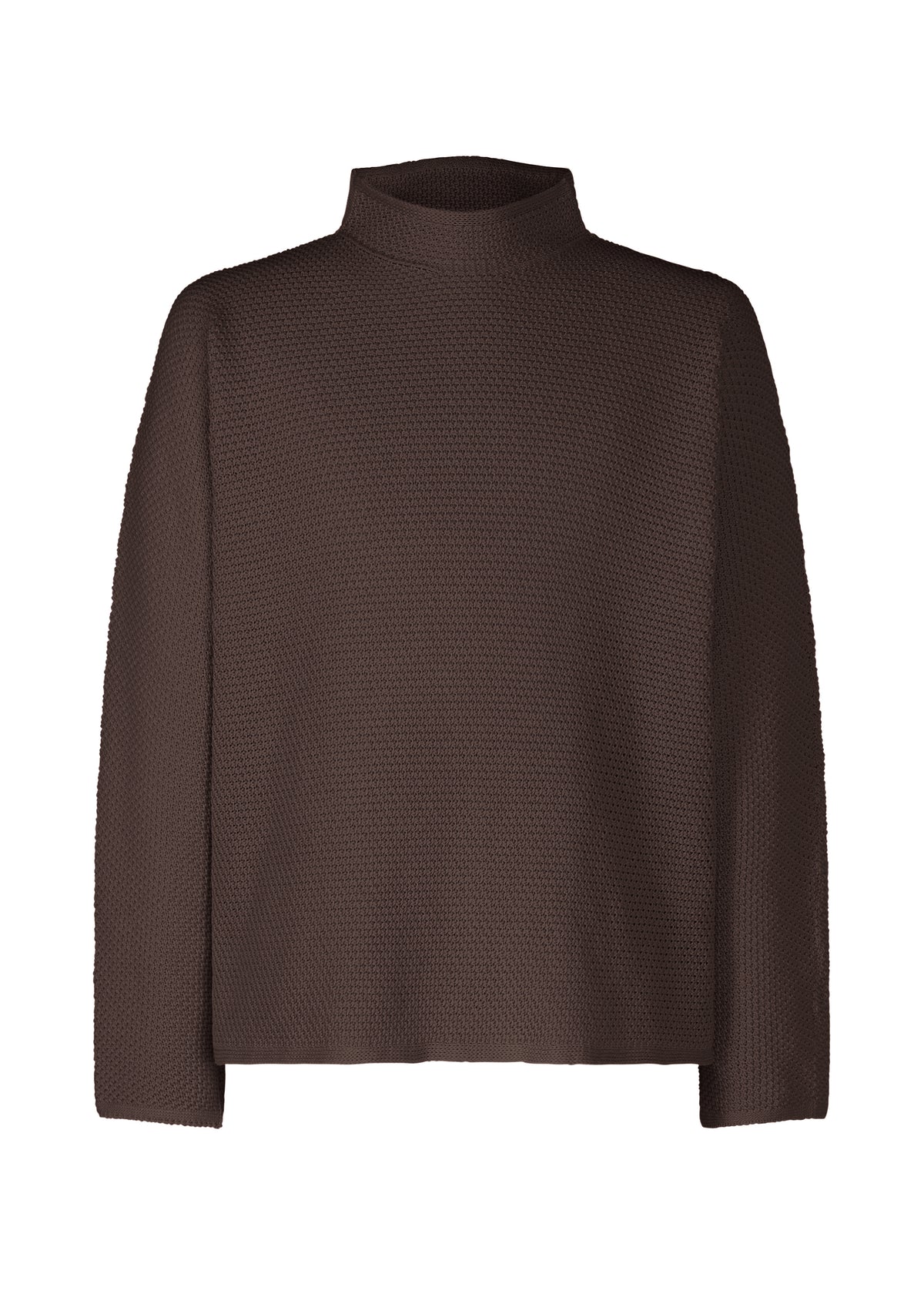 RUSTIC KNIT、メンズ_ニット、ブラウン