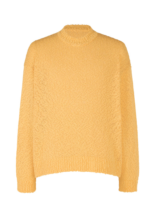 RISOTTO KNIT、メンズ_ニット、イエロー
